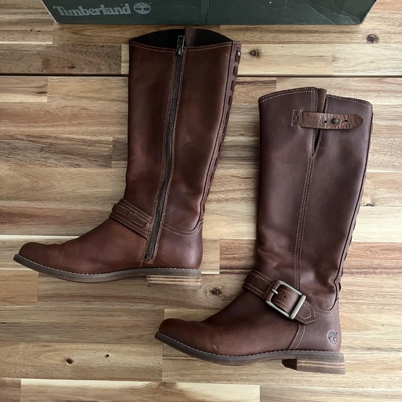 Timberland Womens Savin Hill Tall Riding Boot (Size 6) - Picture 2 of 13